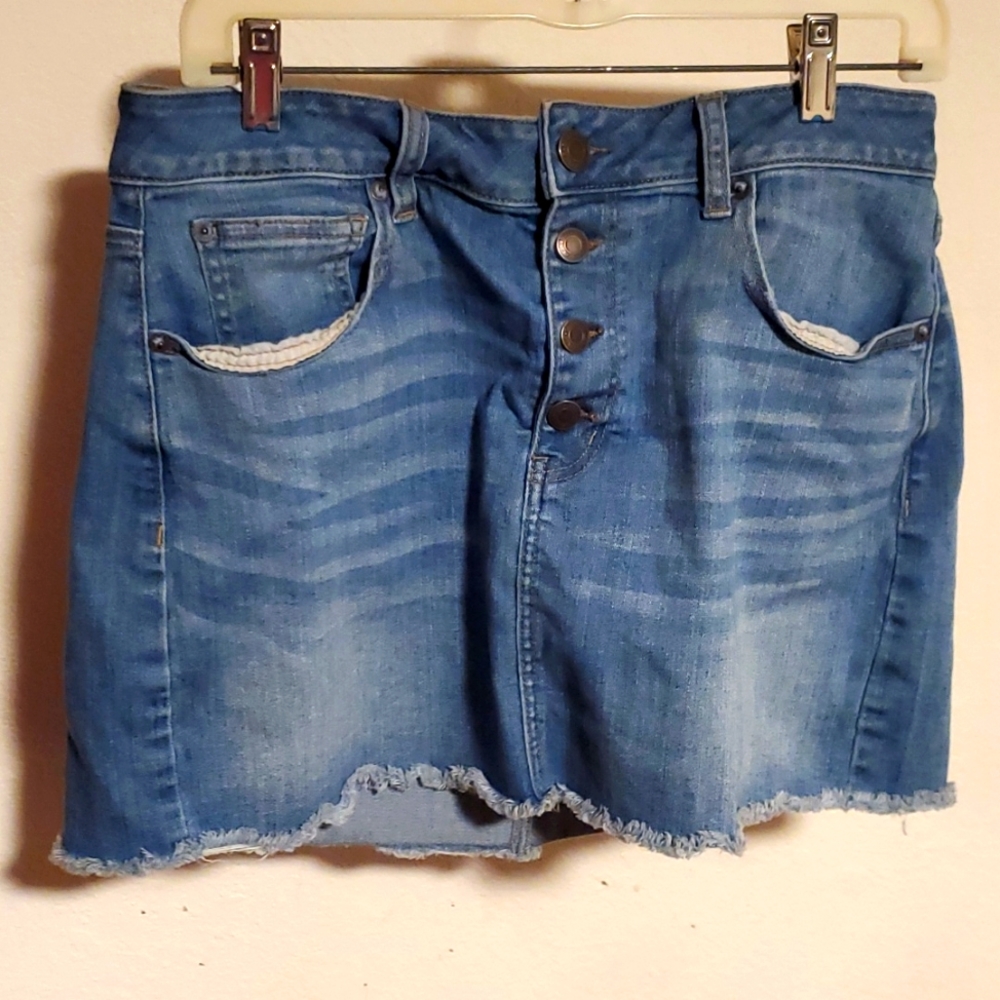 Super stretchy AE Jean skirt